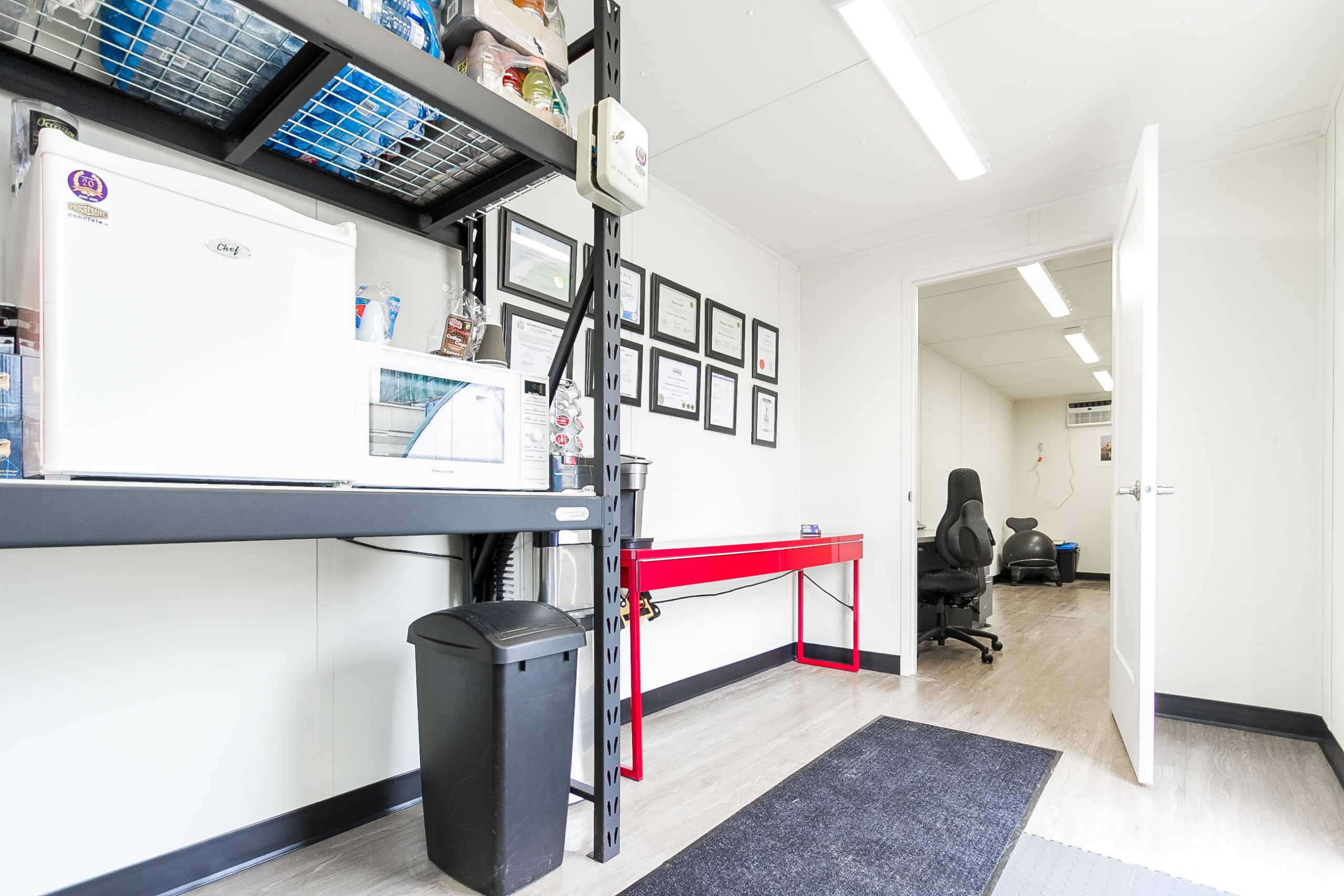 40&rsquo;HC Office CUBE &ndash; Vinyl Drywall Finished - Container Holdings Pty Ltd