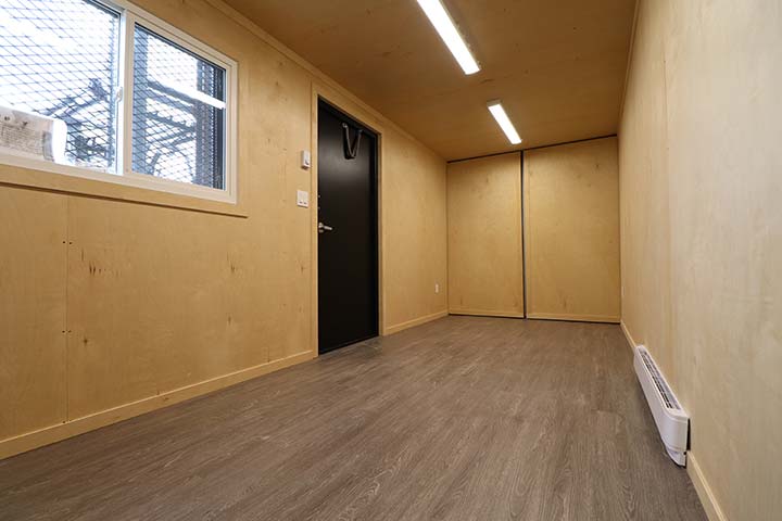 20&rsquo; Office CUBE &ndash; Wood Finished