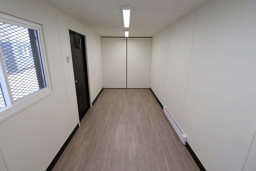 20&rsquo; Office CUBE &ndash; Vinyl Drywall Finished - Container Holdings Pty Ltd