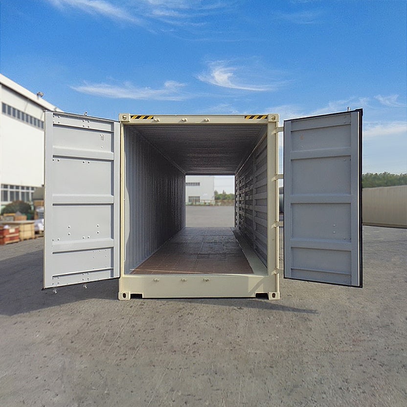 40&rsquo;HC New (1-trip) &ldquo;Openside&rdquo; Shipping Container - Container Holdings Pty Ltd