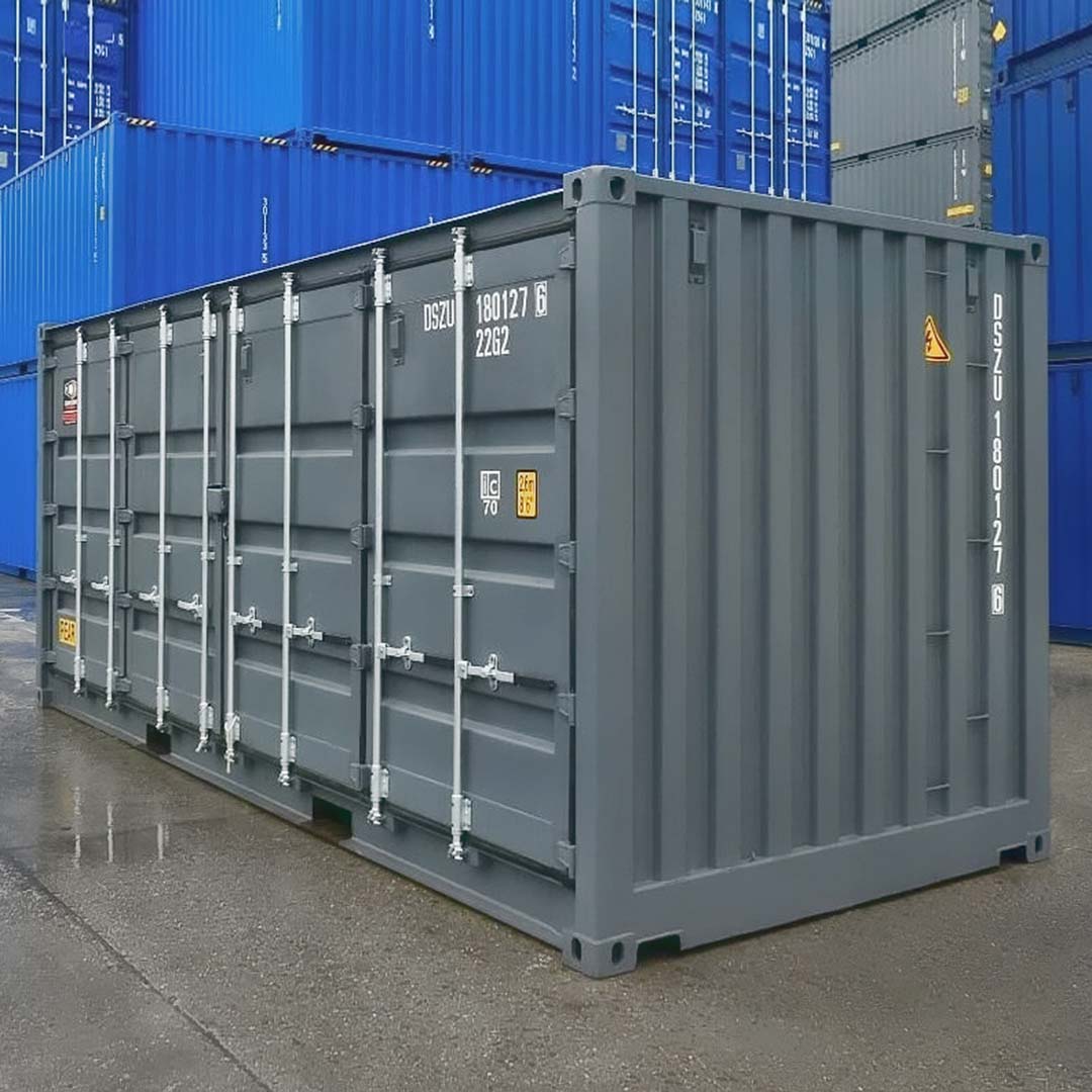 20&rsquo; New (1-trip) &ldquo;Openside&rdquo; Shipping Container - Container Holdings Pty Ltd
