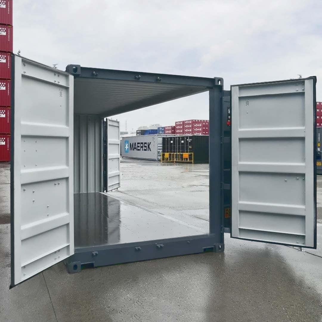 20&rsquo; New (1-trip) &ldquo;Openside&rdquo; Shipping Container - Container Holdings Pty Ltd