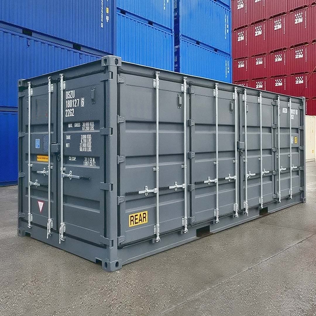 20&rsquo; New (1-trip) &ldquo;Openside&rdquo; Shipping Container - Container Holdings Pty Ltd