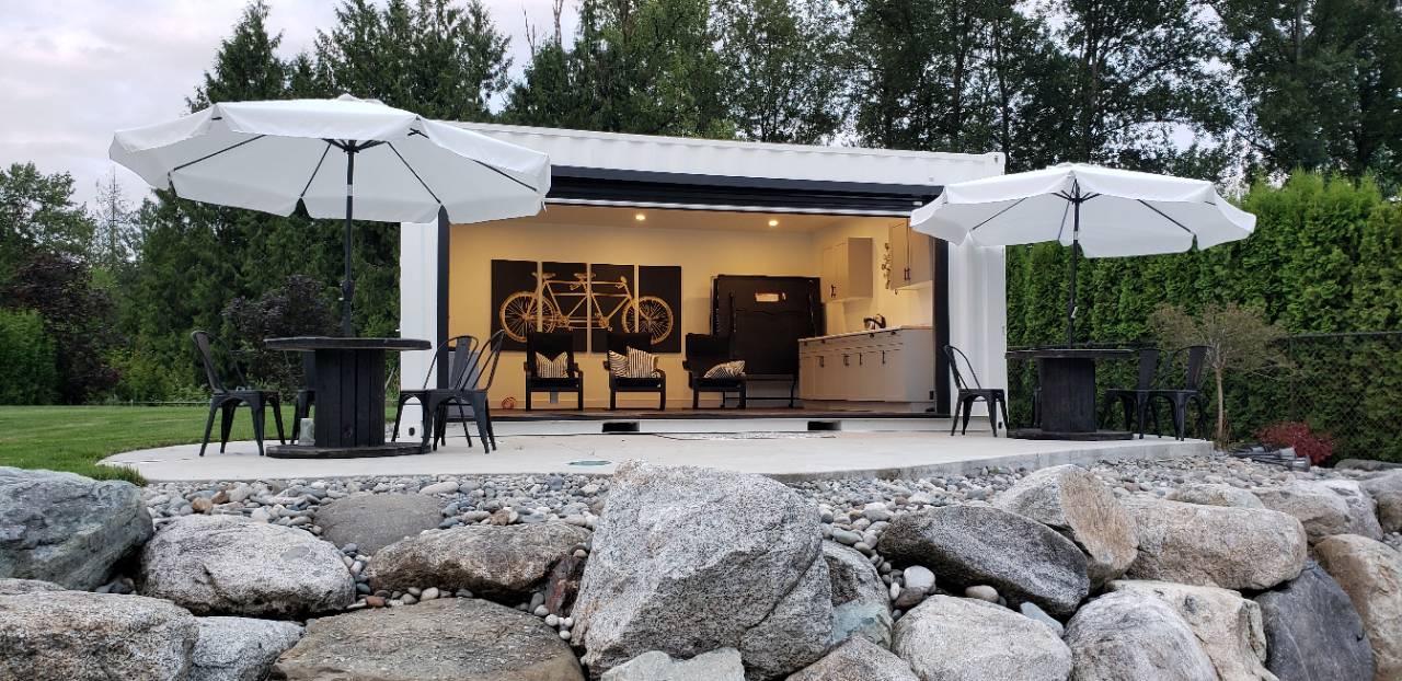 Poolside Bar Oasis in Fort Langley - Container Holdings Pty Ltd