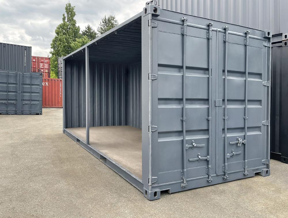 20&rsquo; Used &ldquo;Open Face&rdquo; Shipping Container - Container Holdings Pty Ltd