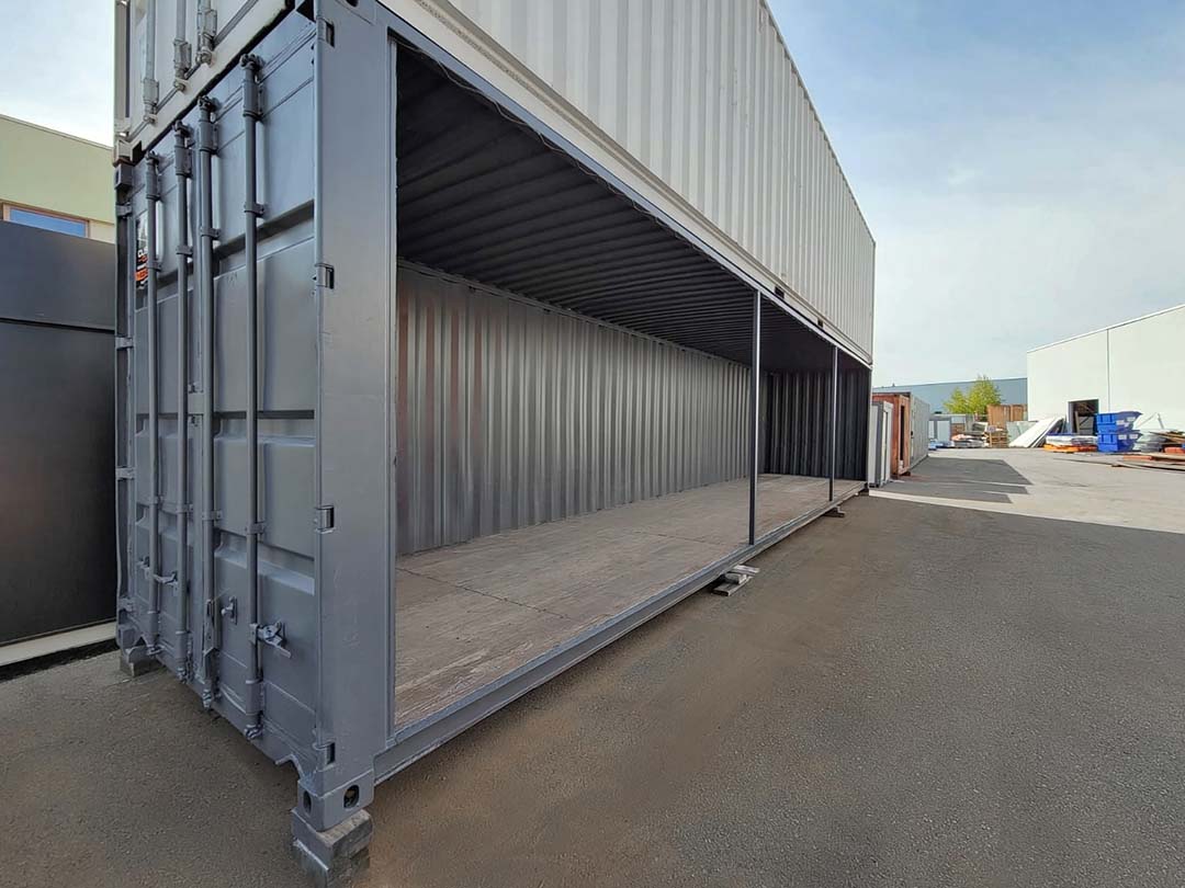 40&rsquo;HC Used &ldquo;Open Face&rdquo; Shipping Container - Container Holdings Pty Ltd