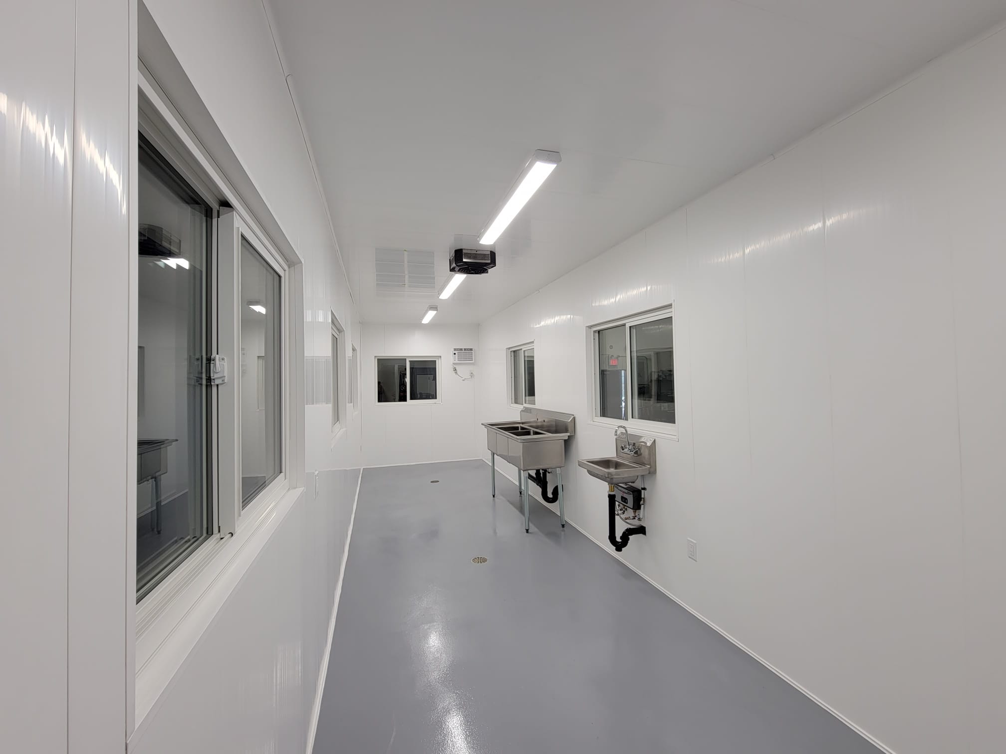 Food Processing Unit With Walk in Cooler - Container Holdings Pty Ltd