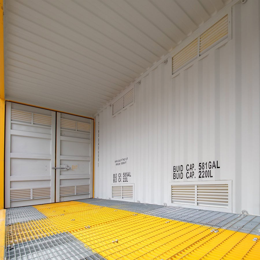 20&rsquo;HC Openside Containment Cube - Container Holdings Pty Ltd