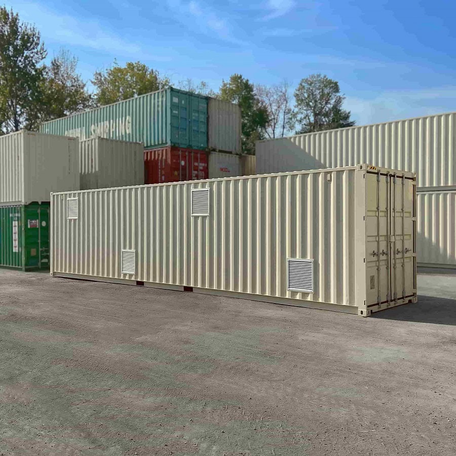 40&rsquo;HC &ldquo;CONTAINMENT CUBE&rdquo; with 4 x Roll Up Doors - Container Holdings Pty Ltd