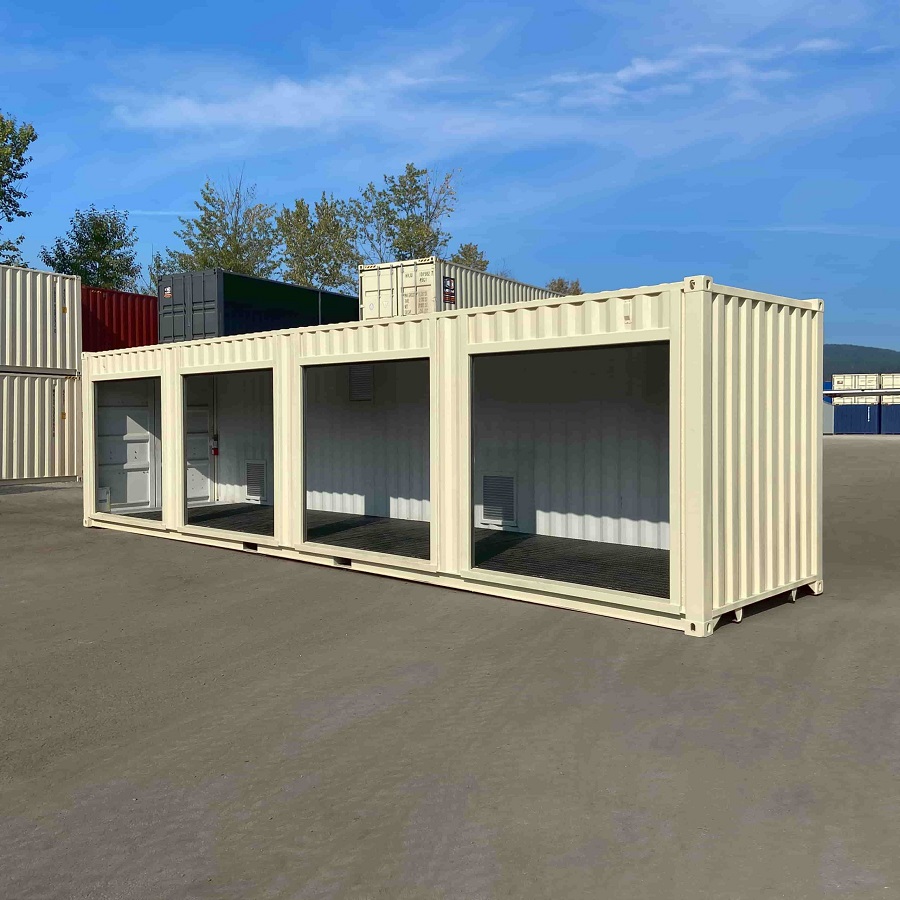 40&rsquo;HC &ldquo;CONTAINMENT CUBE&rdquo; with 4 x Roll Up Doors - Container Holdings Pty Ltd