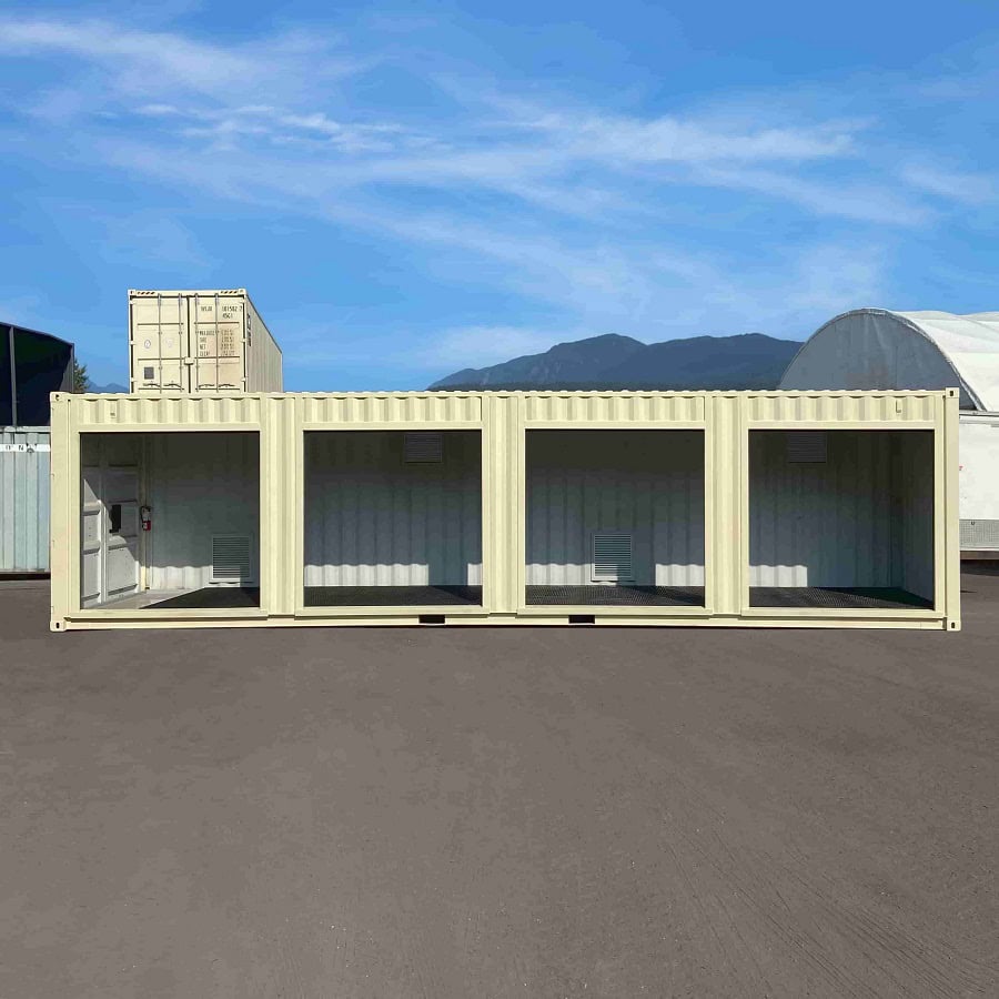 40&rsquo;HC &ldquo;CONTAINMENT CUBE&rdquo; with 4 x Roll Up Doors - Container Holdings Pty Ltd