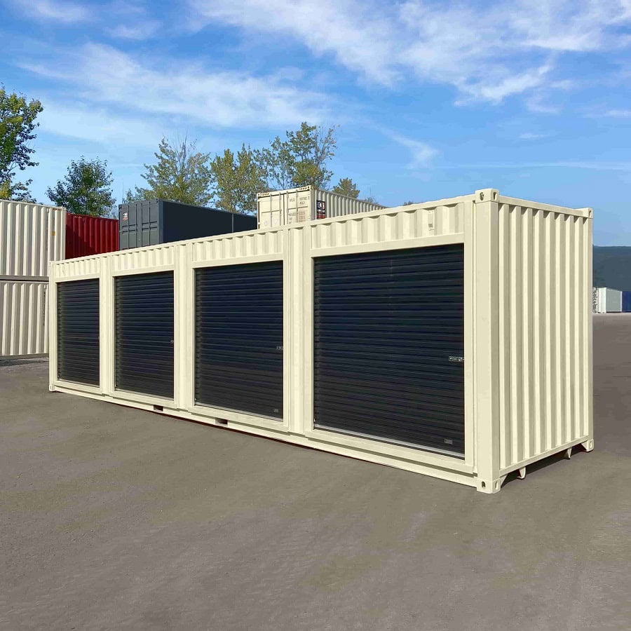 40&rsquo;HC &ldquo;CONTAINMENT CUBE&rdquo; with 4 x Roll Up Doors - Container Holdings Pty Ltd