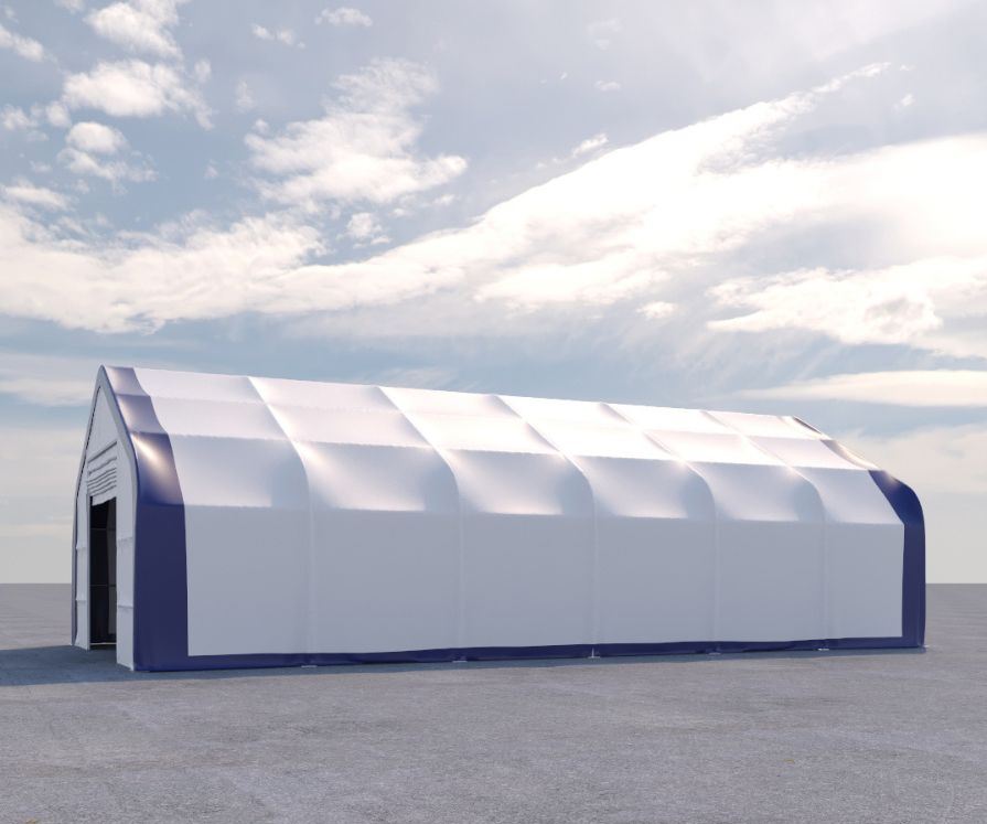 Dual Truss Storage Shelter (30&prime; x 60&prime; x 20&prime;) - Container Holdings Pty Ltd
