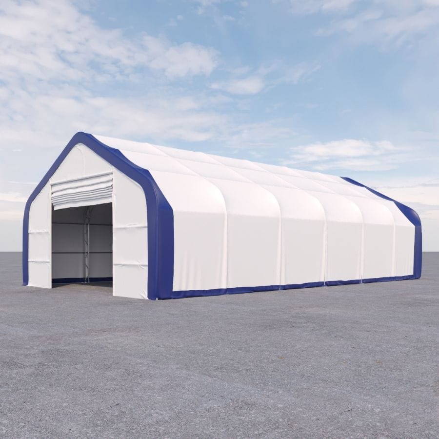 Dual Truss Storage Shelter (30&prime; x 60&prime; x 20&prime;) - Container Holdings Pty Ltd