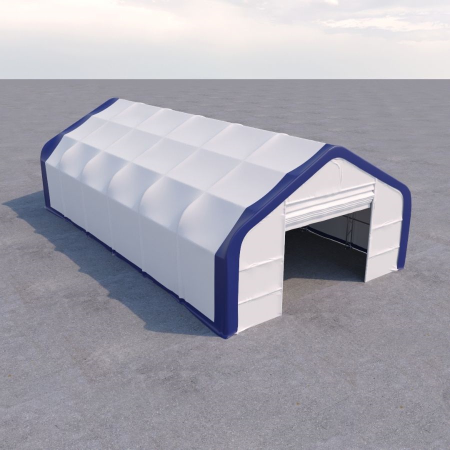 Dual Truss Storage Shelter (30&prime; x 60&prime; x 20&prime;) - Container Holdings Pty Ltd