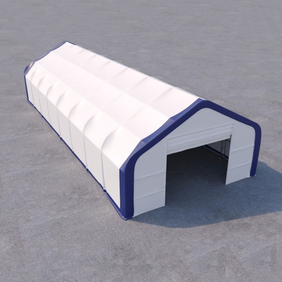 Dual Truss Storage Shelter (30&prime; x 80&prime; x 20&prime;) - Container Holdings Pty Ltd