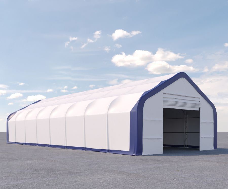 Dual Truss Storage Shelter (30&prime; x 80&prime; x 20&prime;) - Container Holdings Pty Ltd