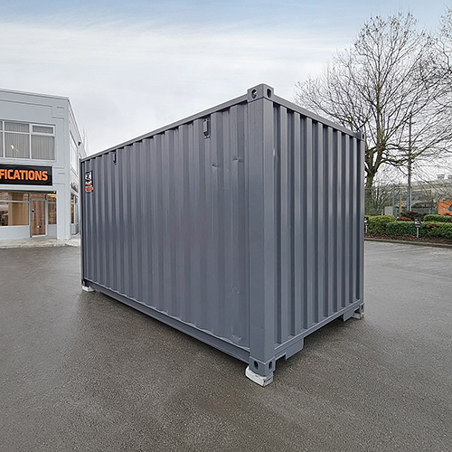 15&prime; &ldquo;Cut Down&rdquo; Used Container + Rollup - Container Holdings Pty Ltd