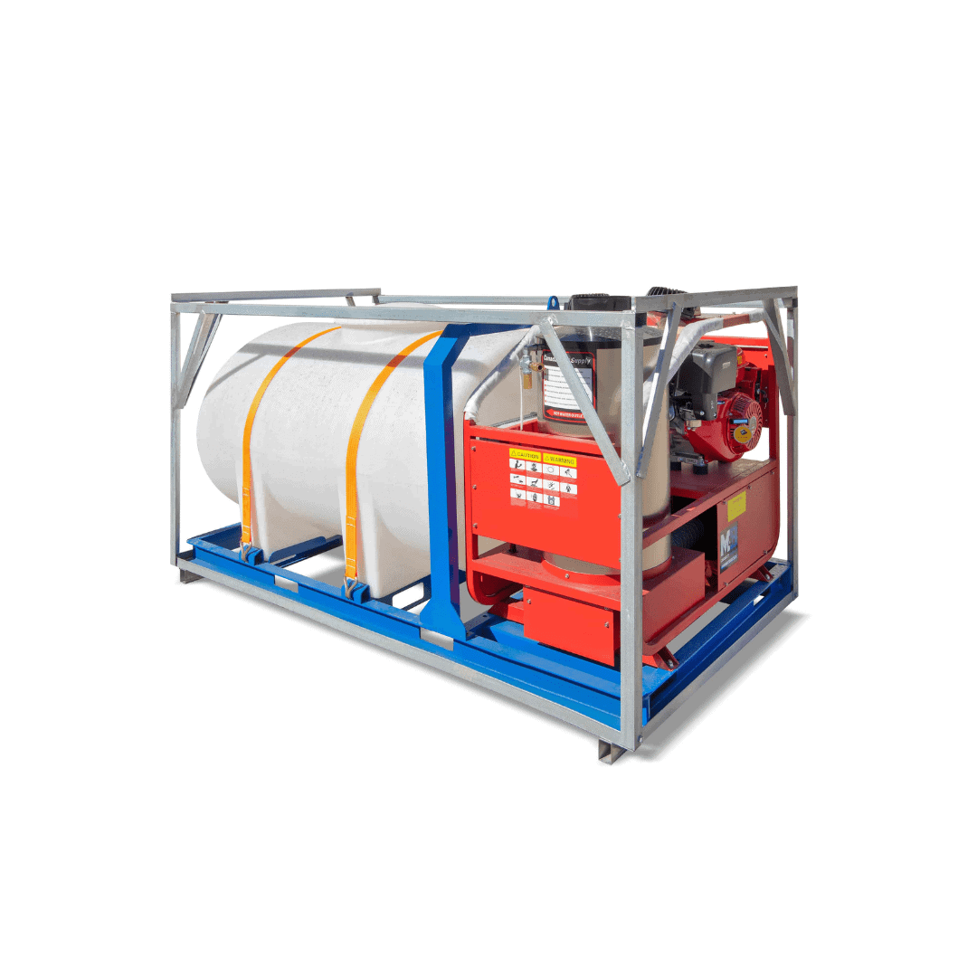 M&B | 4000 PSI Self Contained Hot Water Pressure Washer - Container Holdings Pty Ltd