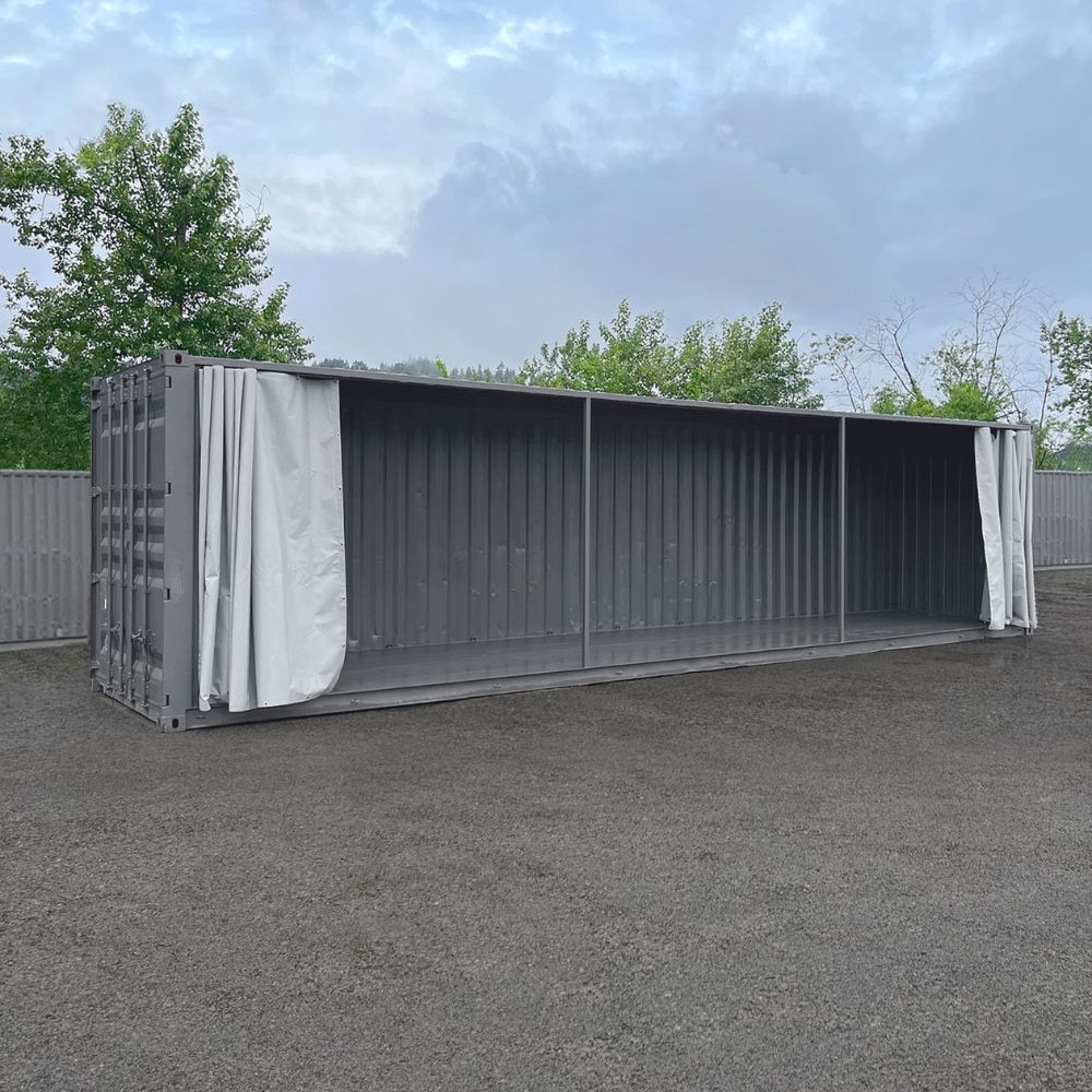 40&rsquo;HC Open-Face w/Tarp System - Container Holdings Pty Ltd
