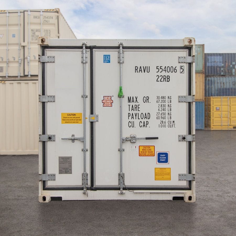 20&rsquo; New (1-trip) Refrigerated Container (Working Reefer) - Container Holdings Pty Ltd
