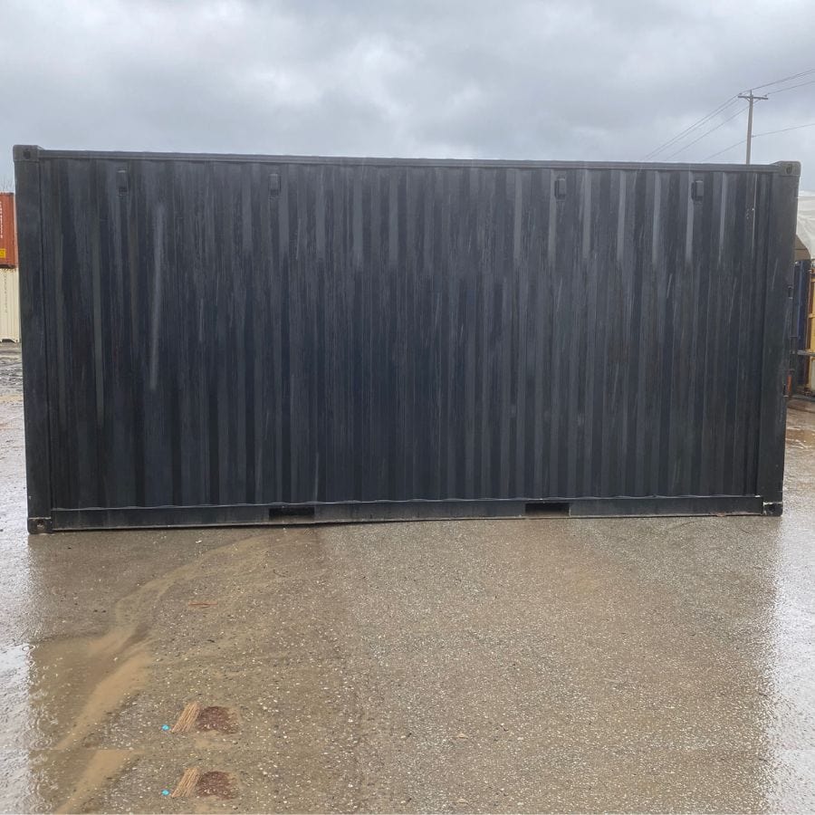 20&rsquo;HC New (1-Trip) Shipping Container &ndash; Painted Black - Container Holdings Pty Ltd