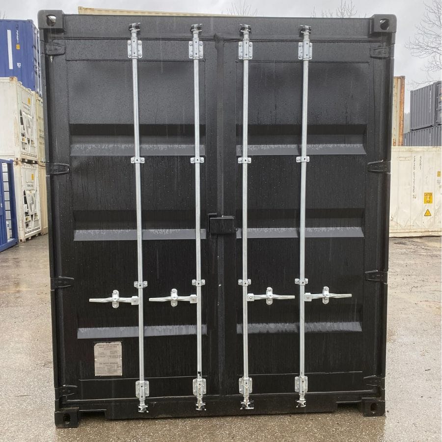 20&rsquo;HC New (1-Trip) Shipping Container &ndash; Painted Black - Container Holdings Pty Ltd