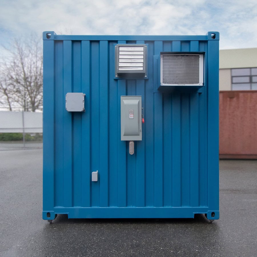 Shipyard Machinery Enclosure - Container Holdings Pty Ltd