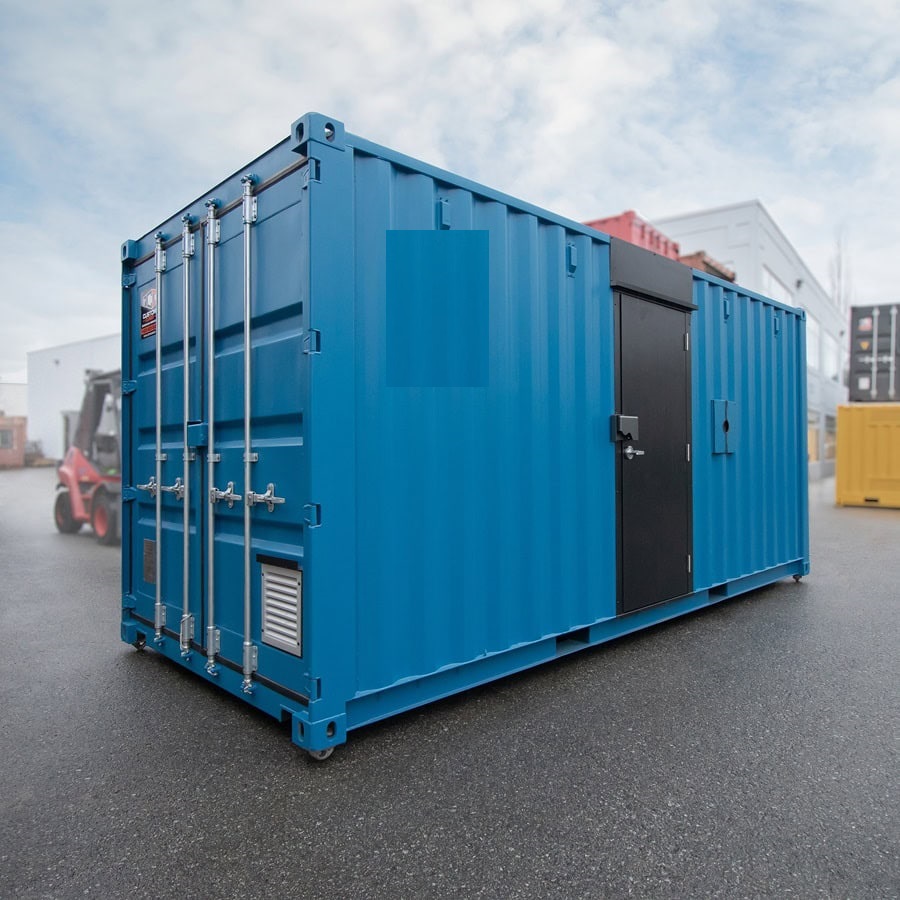 Shipyard Machinery Enclosure - Container Holdings Pty Ltd