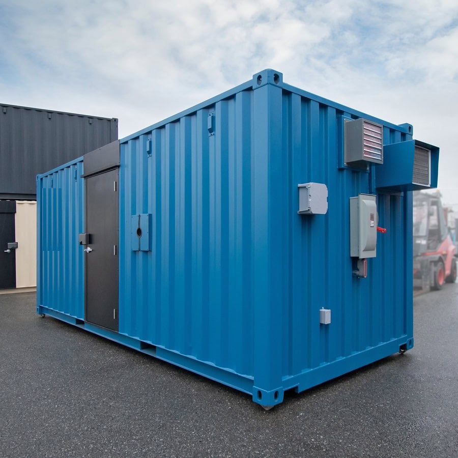 Shipyard Machinery Enclosure - Container Holdings Pty Ltd