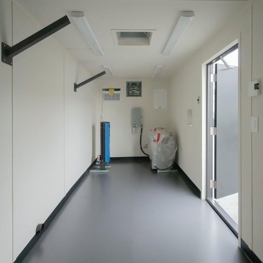 Shipyard Machinery Enclosure - Container Holdings Pty Ltd