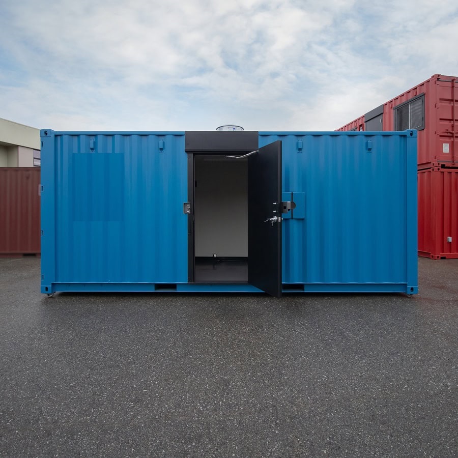 Shipyard Machinery Enclosure - Container Holdings Pty Ltd
