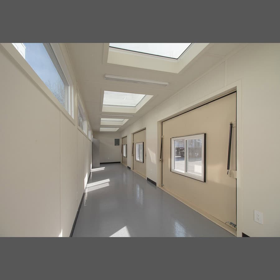 40&rsquo; Art Studio w/Flip up Doors - Container Holdings Pty Ltd