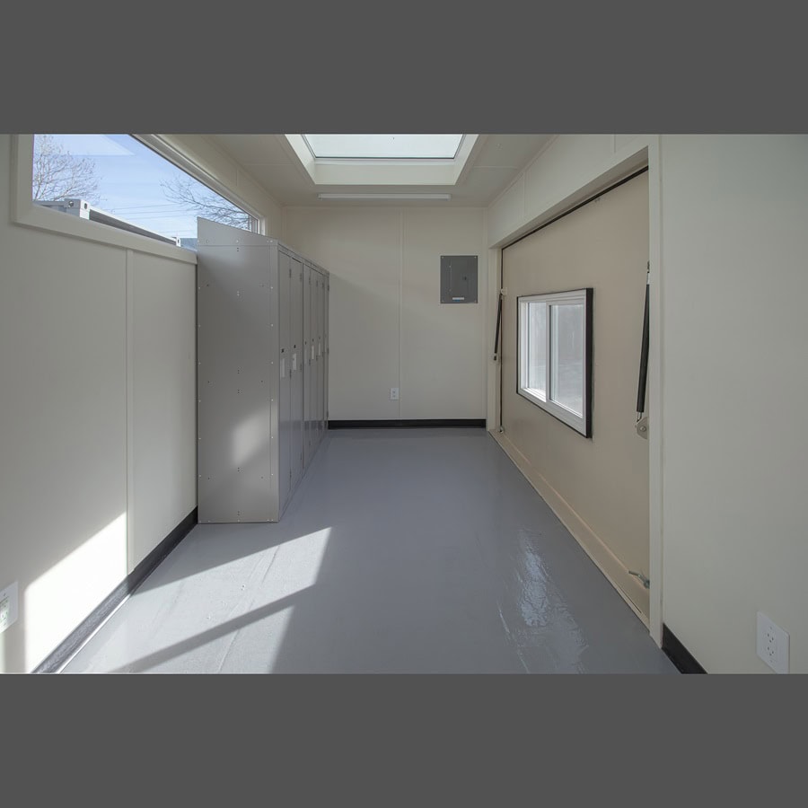 40&rsquo; Art Studio w/Flip up Doors - Container Holdings Pty Ltd