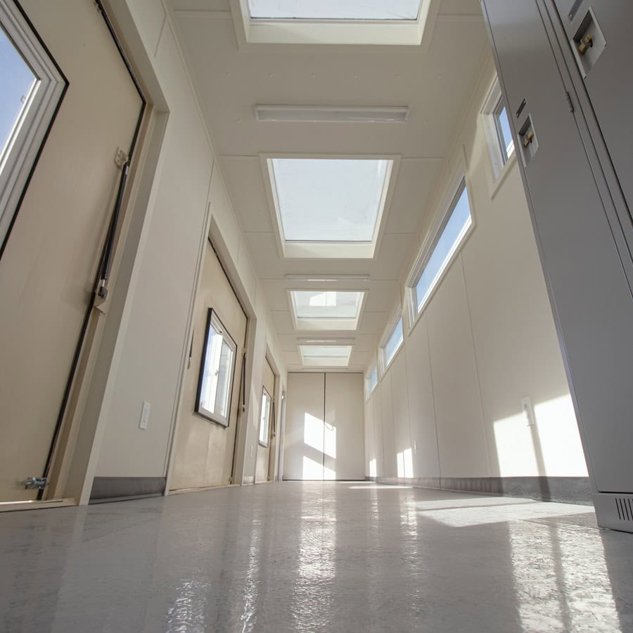 40&rsquo; Art Studio w/Flip up Doors - Container Holdings Pty Ltd