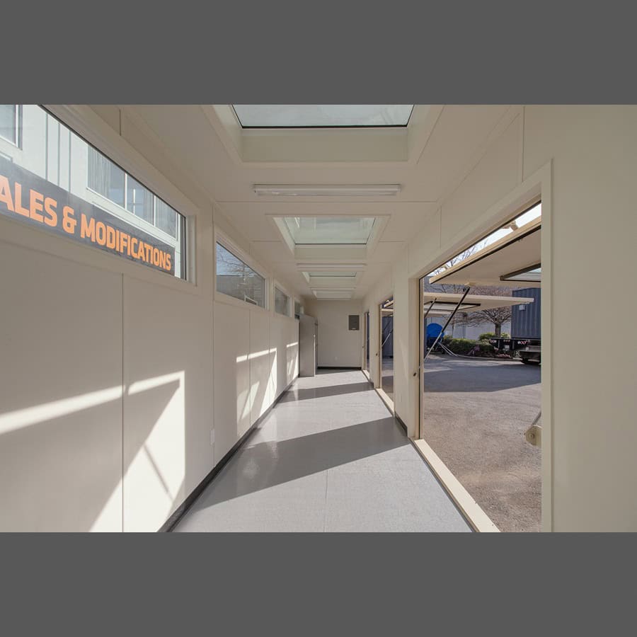 40&rsquo; Art Studio w/Flip up Doors - Container Holdings Pty Ltd