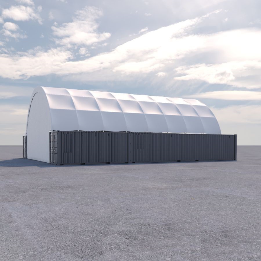 40&rsquo; x 60&rsquo; Container Shelter - Container Holdings Pty Ltd