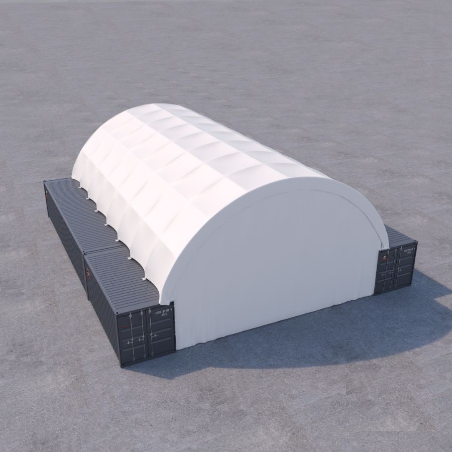 40&rsquo; x 60&rsquo; Container Shelter - Container Holdings Pty Ltd