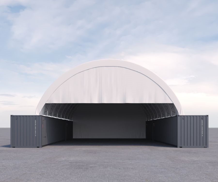 40&rsquo; x 60&rsquo; Container Shelter - Container Holdings Pty Ltd