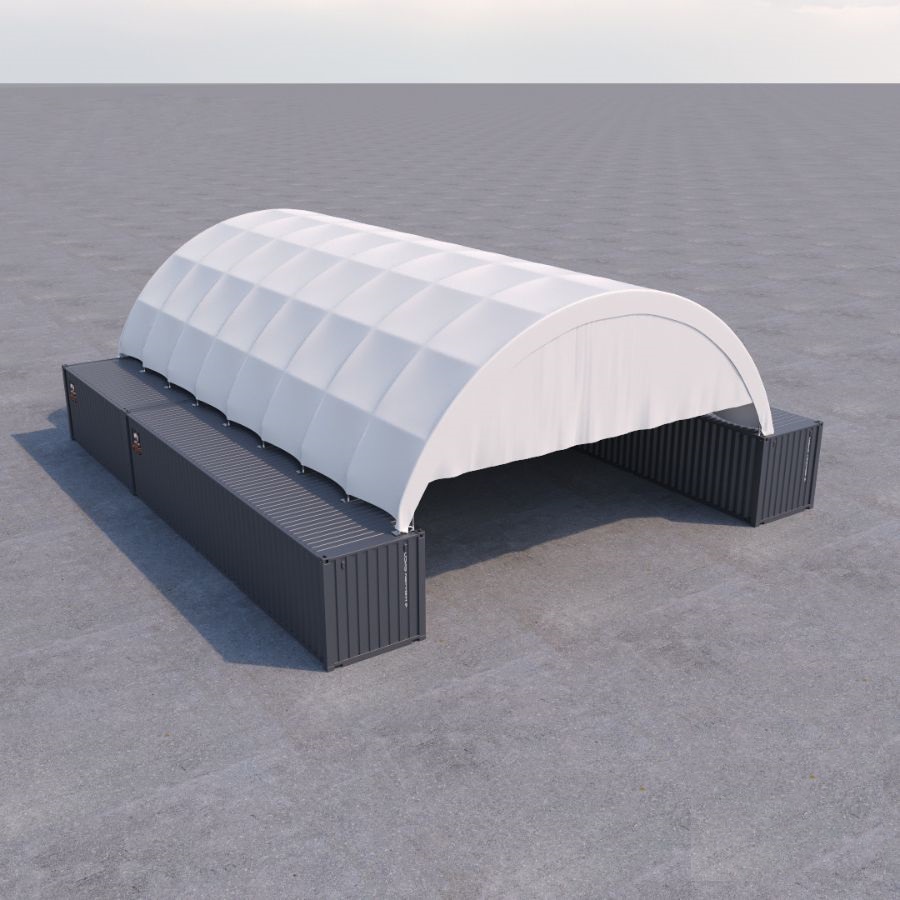 40&rsquo; x 60&rsquo; Container Shelter - Container Holdings Pty Ltd