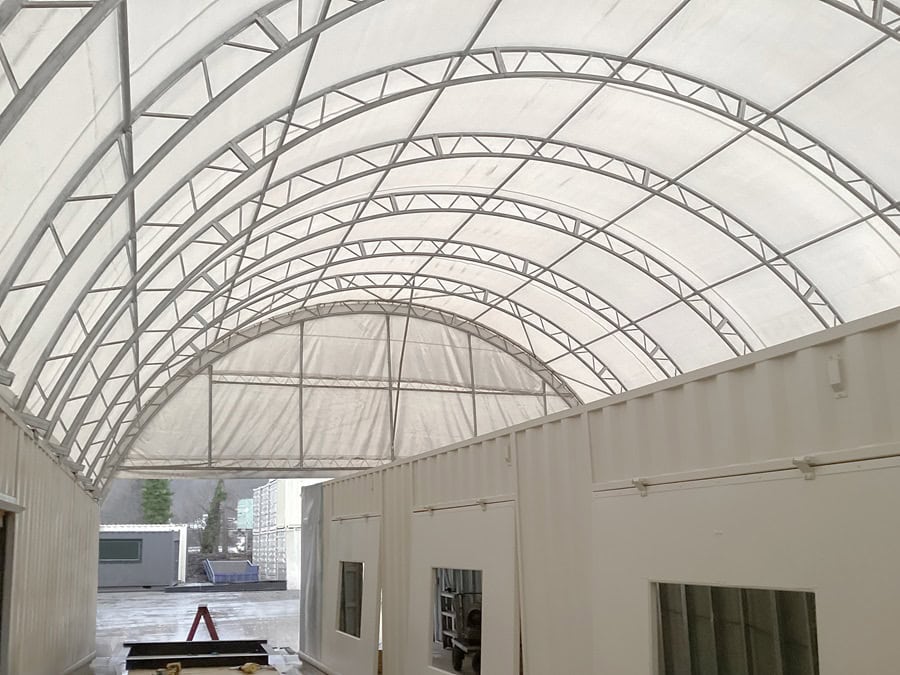 40&rsquo; x 60&rsquo; Container Shelter - Container Holdings Pty Ltd