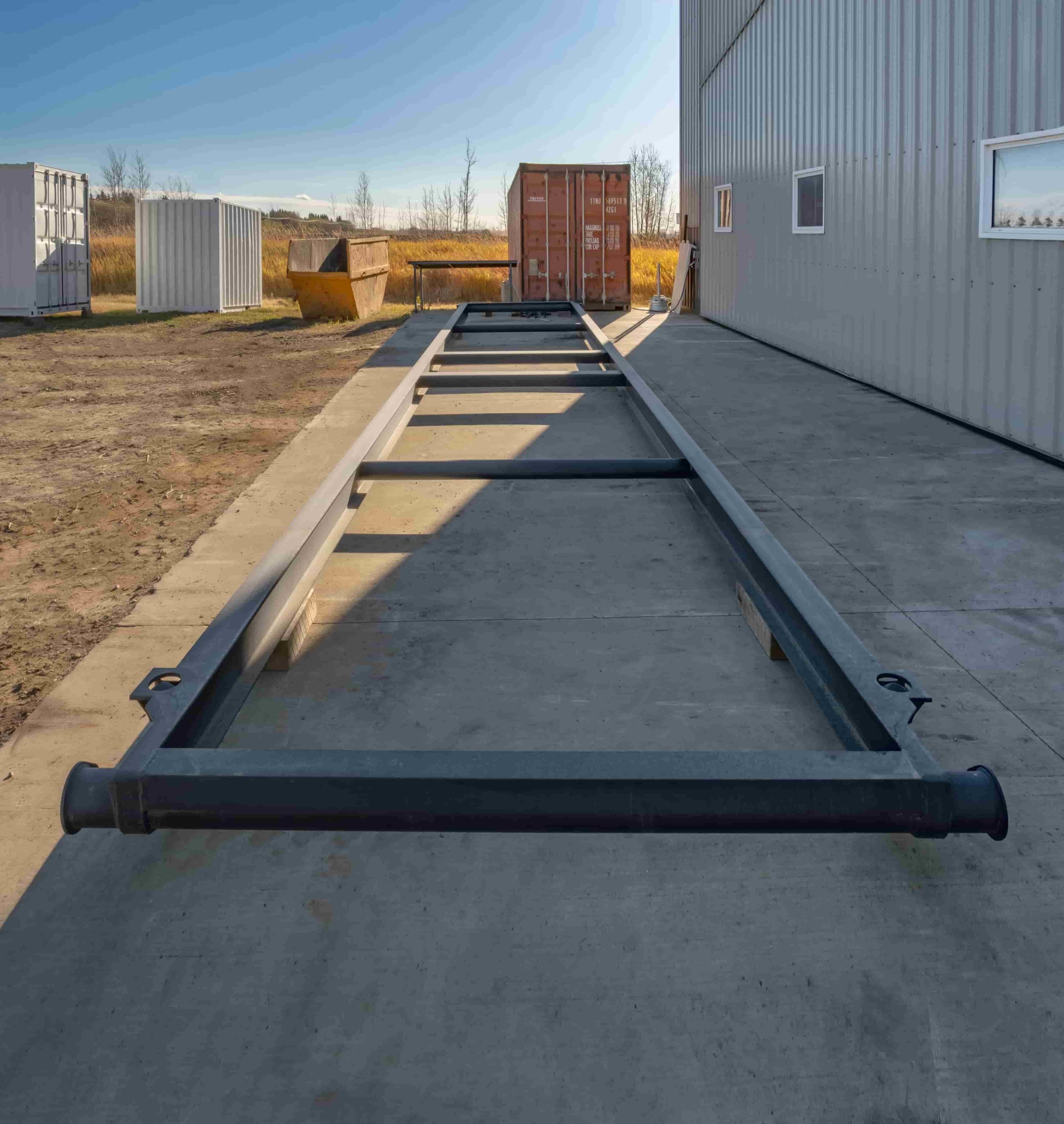 40&rsquo; Container skid w/ twist lock &ldquo;Non Grated&rdquo; - Container Holdings Pty Ltd