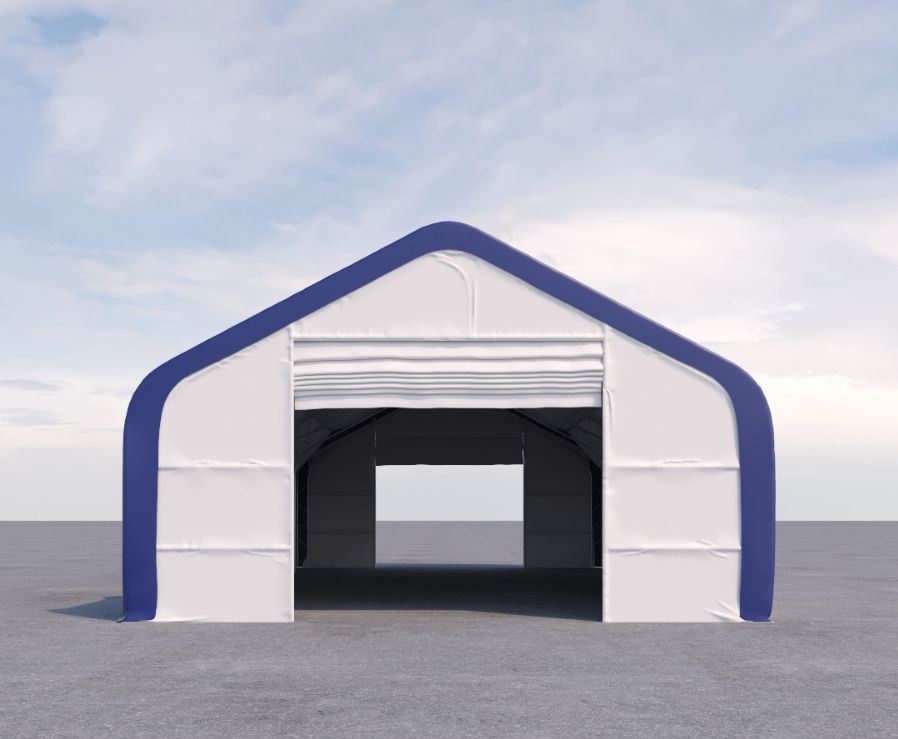 Dual Truss Storage Shelter (30&prime; x 60&prime; x 20&prime;) - Container Holdings Pty Ltd