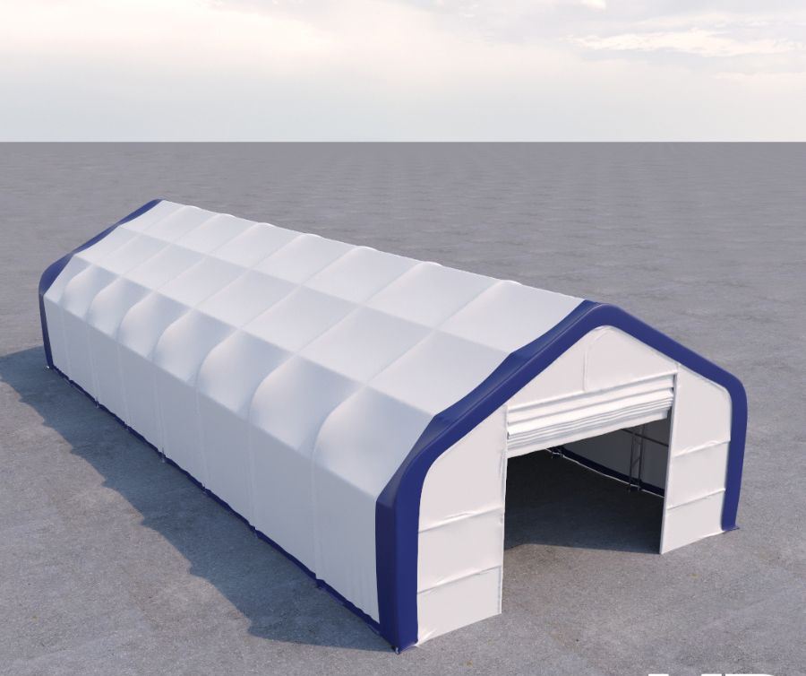 Dual Truss Storage Shelter (30&prime; x 80&prime; x 20&prime;) - Container Holdings Pty Ltd