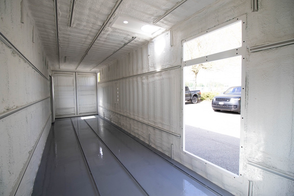 40&rsquo; Custom Mechanical Enclosure - Container Holdings Pty Ltd