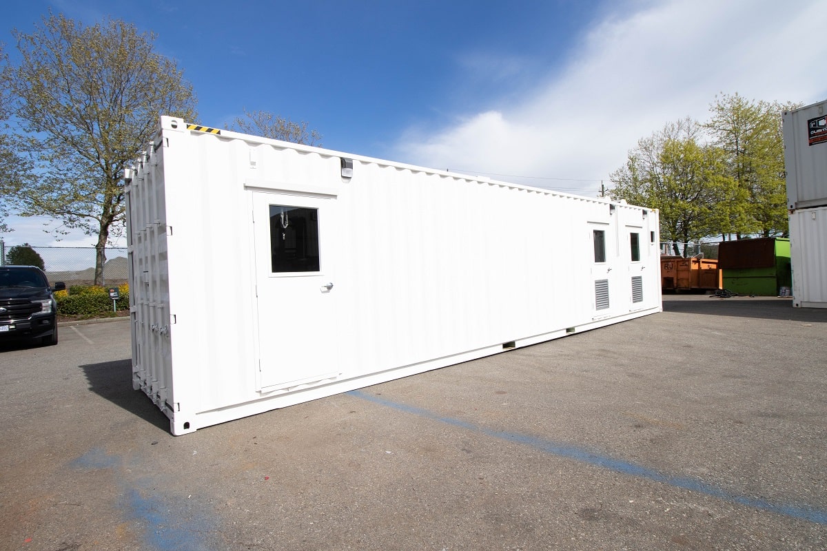 40&rsquo; Custom Mechanical Enclosure - Container Holdings Pty Ltd