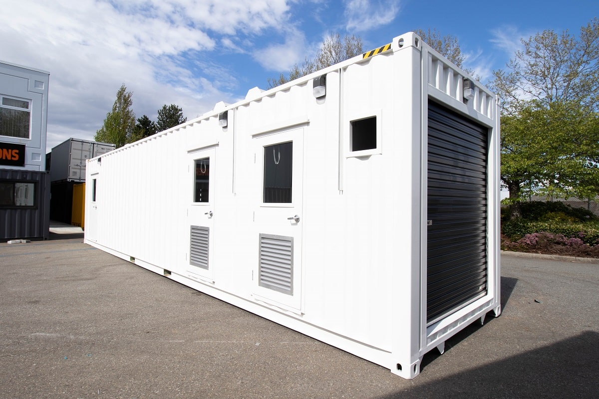 40&rsquo; Custom Mechanical Enclosure - Container Holdings Pty Ltd