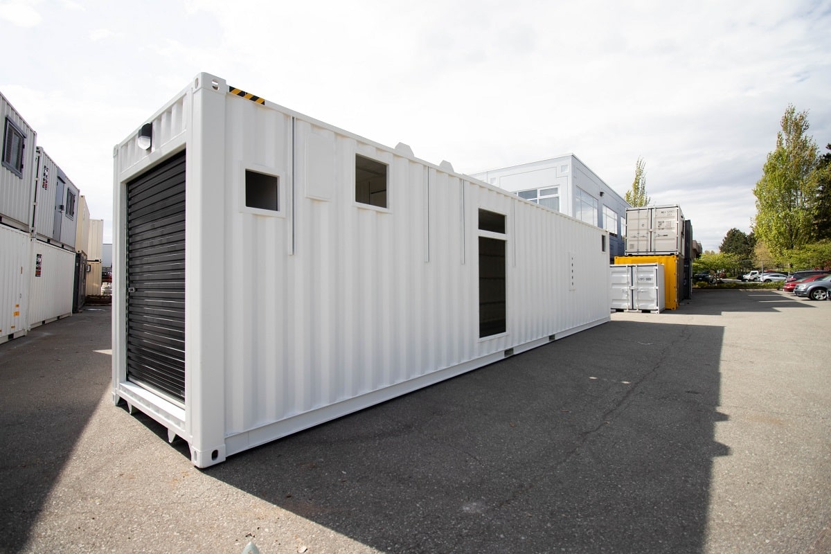 40&rsquo; Custom Mechanical Enclosure - Container Holdings Pty Ltd