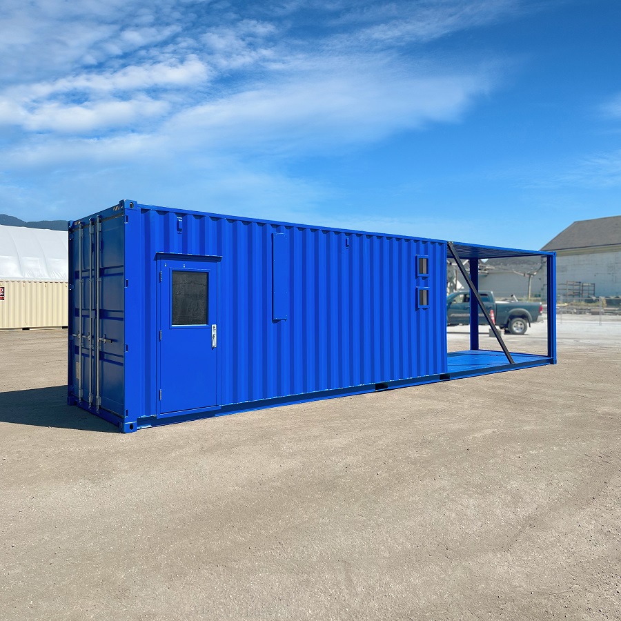 40&rsquo; Custom Equipment Enclosure - Container Holdings Pty Ltd