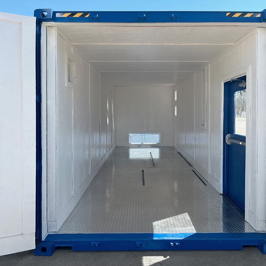 40&rsquo; Custom Equipment Enclosure - Container Holdings Pty Ltd